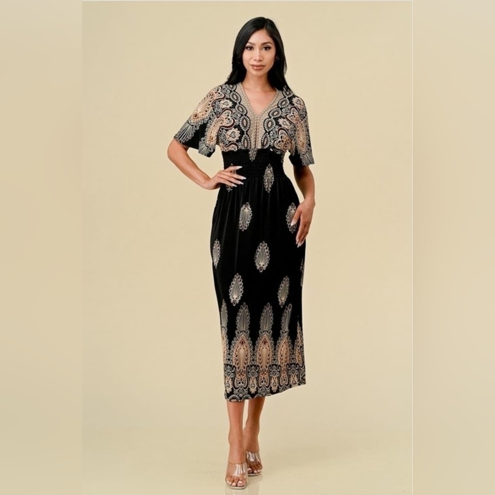 Printed Women's Dresses Size S/M . L/XL